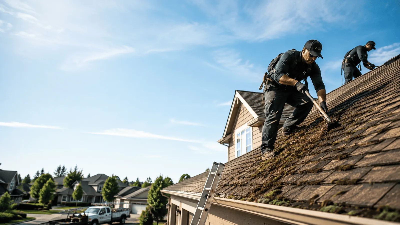 Roof Moss Removal in Vincent, OH near me